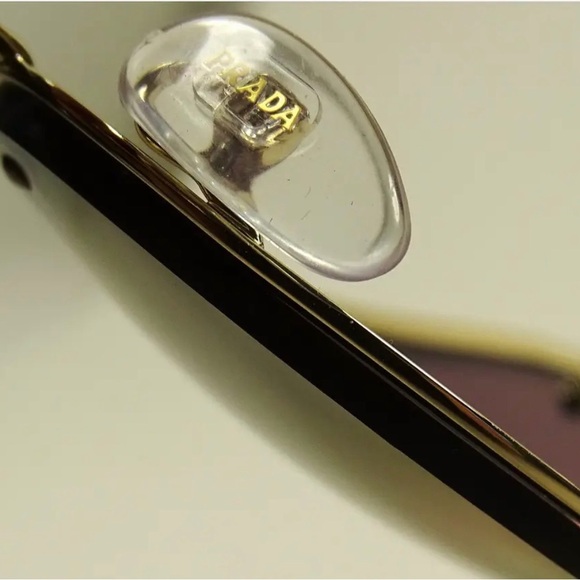 Prada Stylish Gold and Black Sunglasses